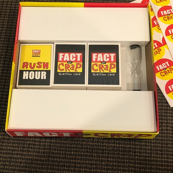 FACT OR CRAP IT'S YOUR CALL! BOARD GAME - NEVER USED - Picture 8 of 8